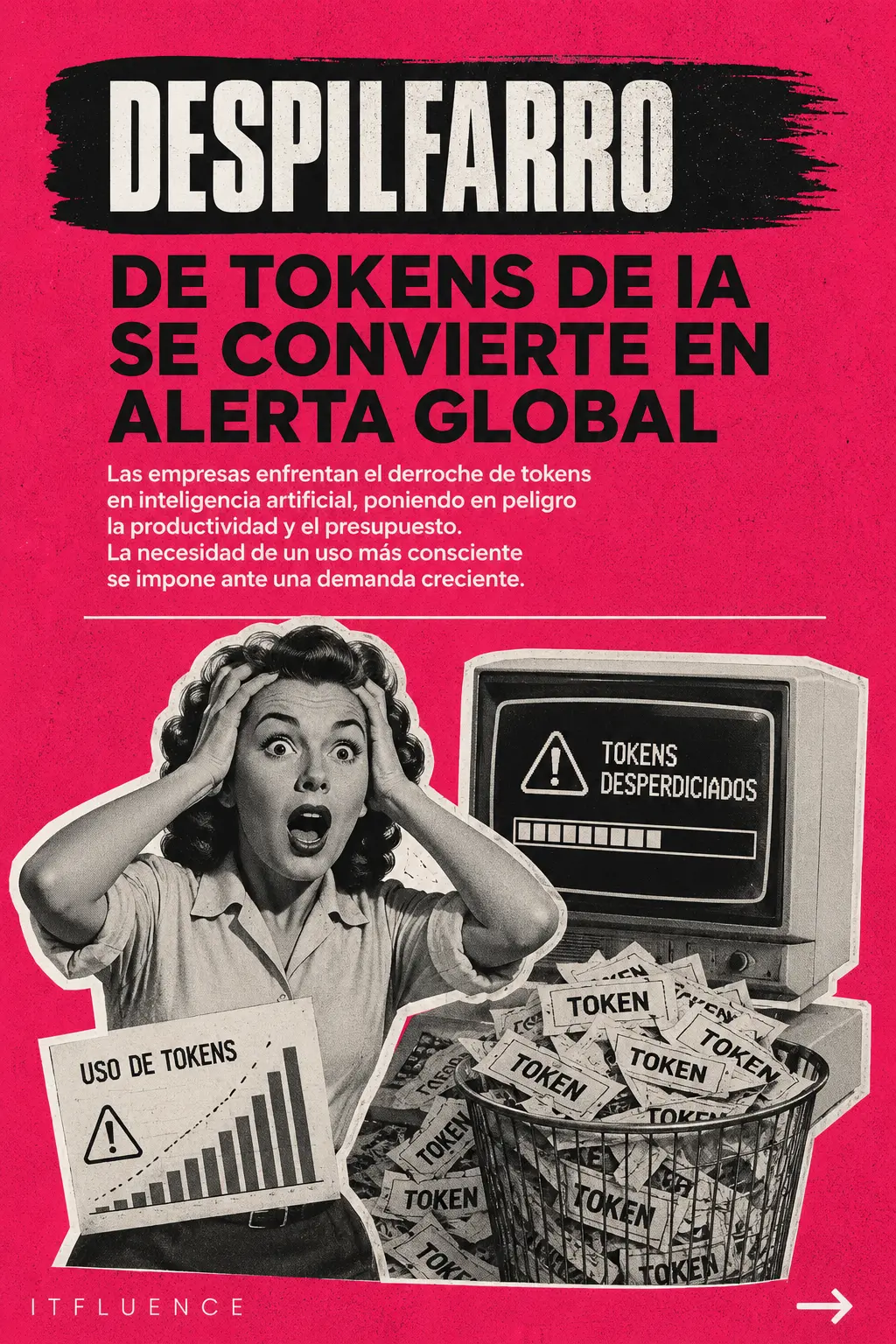 El despilfarro de tokens de IA se convierte en alerta global